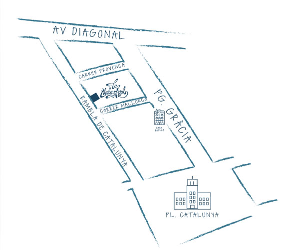 La Alcoba Rambla mapa