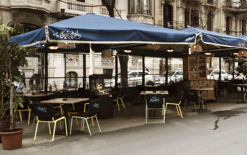 La Alcoba Rambla terraza